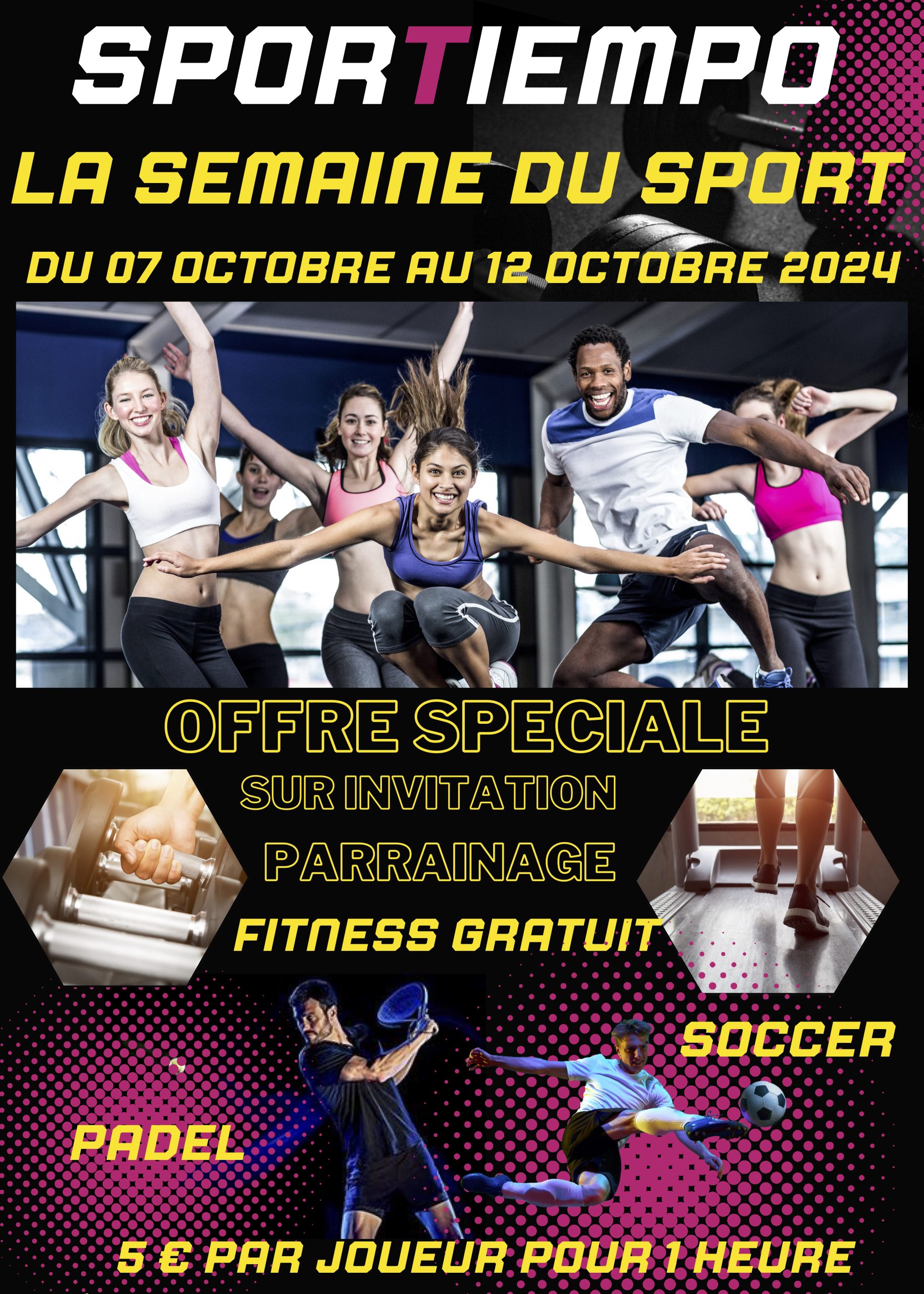 Semaine du sport du 07 au 12 Octobre